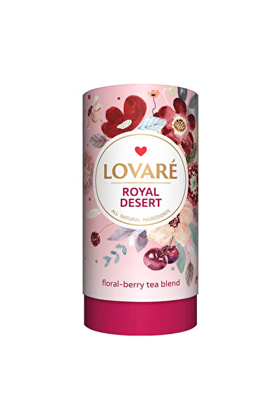 Lovare Tub de ceai Royal Dessert 80g, 15 filtre incluse