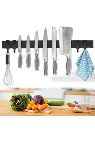 GENERAL Magnetic Knife Holder for Wall 17 Inch, No Drilling black knife magne...