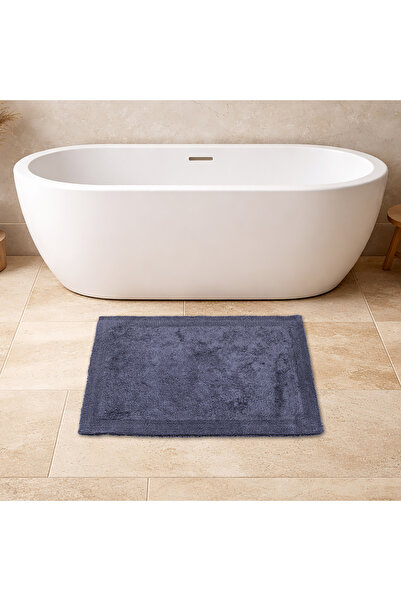 Cannon 100% Cotton Reversible Tufted Bath Mat – 60x90 cm, 2000 GSM, Dark Grey