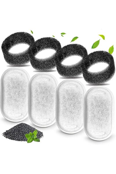 MACVI Set de 4 filtre pentru dozator automat de apă - Hidratare pură pentru p...