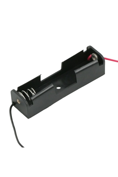 Alista Home 1 x Suport pentru baterii AA cu fire de 12 cm, Suport din plastic...