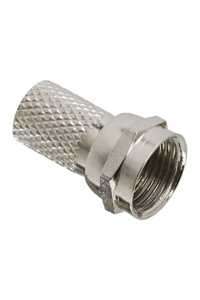 Alista Home Conector F pentru cablu coaxial RG6 cu fixare prin șurub, Conecto...