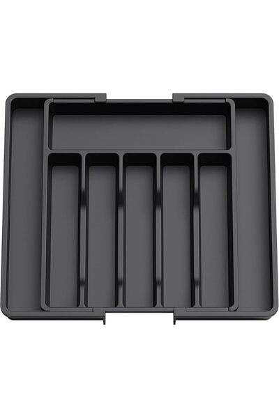 GENERAL Expandable Silverware Drawer Organizer, Adjustable Kitchen Flatware O...