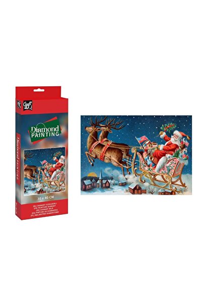 MC Micostore Pictura cu diamante Xmas 30x40 cm Grafix CRACIUN