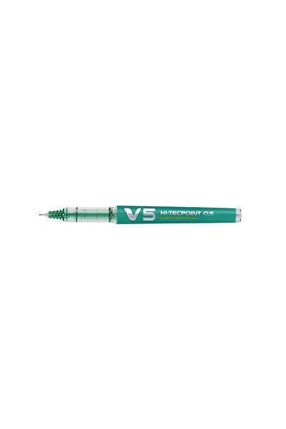 MC Micostore Rollerball V5 Pilot Hitecpoint tip 05 mm refillable Green