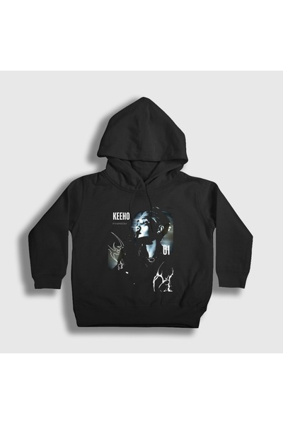 Presmono Unisex Kids Black Keeho K-Pop P1Harmony Hooded Sweatshirt 620109Tt
