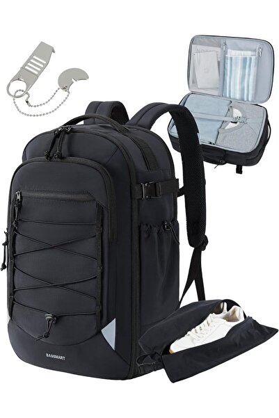 BAGSMART Travel Laptop Backpack, 17.3 Inch Carry on Backpack Airline Approved