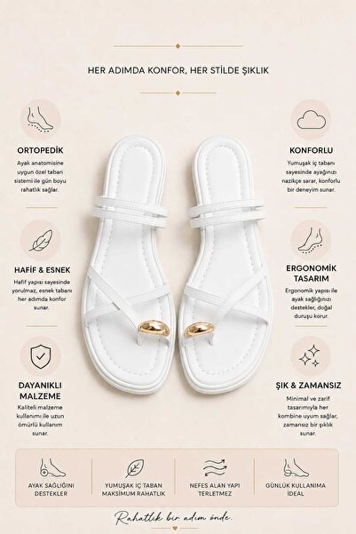 besoin shoes store Γυναικείο χρυσό δαχτυλίδι με λεπτομέρειες casual σανδάλια