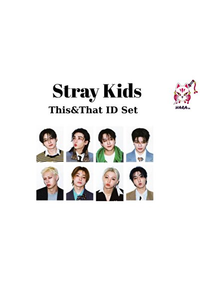 Hara Company مجموعة صور ألبوم This&That لفرقة Stray Kids KPOP الإصدار الثاني