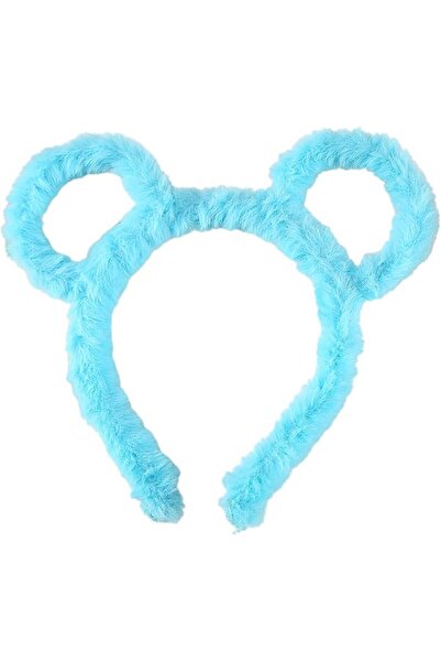 GENERAL Women Winter Thick Plush Headband Round Bear Ears Makeup Hair Hoop Ba...