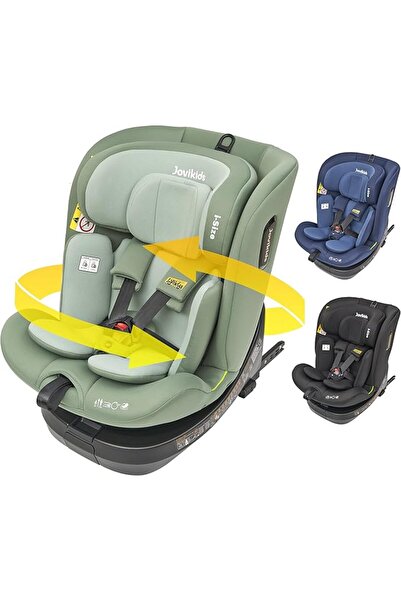 Jovikids Ranger TT ISOFIX Car Seat 360° for 40-150cm Baby Childs, Rotating Ca...