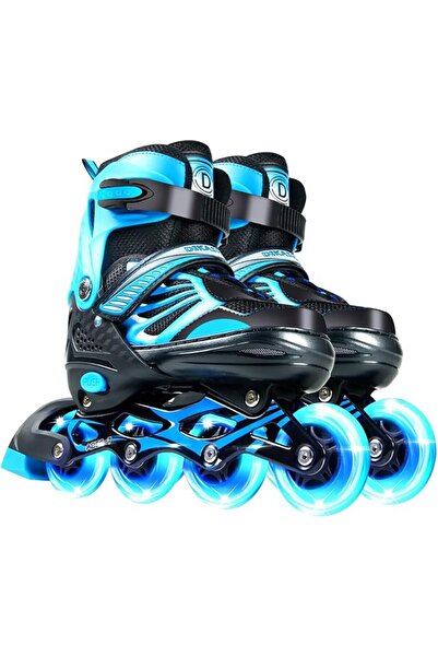 Beauenty Inline Skates, Breathable and Comfortable Beginner Roller Skates wit...