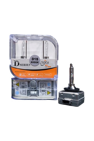 EYD D-series D1S XENON Bulbs (6000K) Mega White D-series Bulbs D1S Xenon deli...