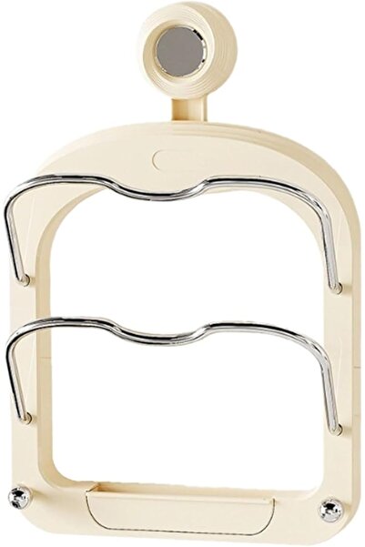 NALACAL New Practical Pot Lid Holder, Pot Lids Organizer Rack, Suction Cup Wa...