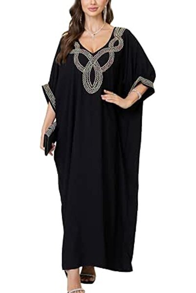 YouKD Women's Boho Long Kaftan Dress Maxi Cardigan One Size Loungewear Bikini...