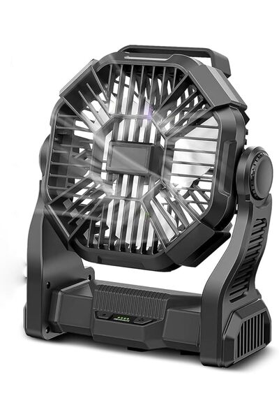 OASISGALORE Portable Rechargeable Camping Fan for Tent, Charging Fan 10400mAh...