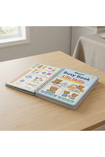 DeaL Carte ilustrată pentru copii cu autocolante - Învățare interactivă 🚀 📚