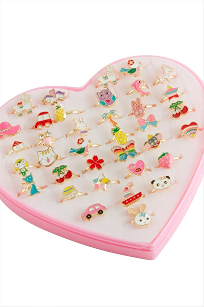 SORA GROUP Mixed Enamel Children's Ring 1 Piece