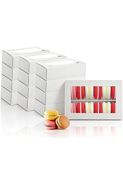 Generic Bakery Gift Boxes with Clear Window, 15-Pack Sturdy Dessert Boxes for...