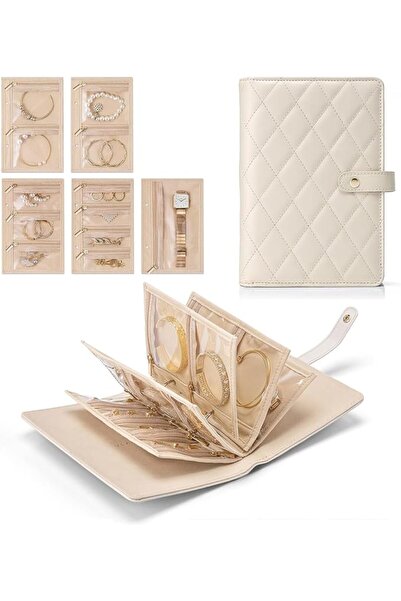 GENERAL Jewelry Organizer, Travel Jewelry Organizer Case, Transparent Jewelry...