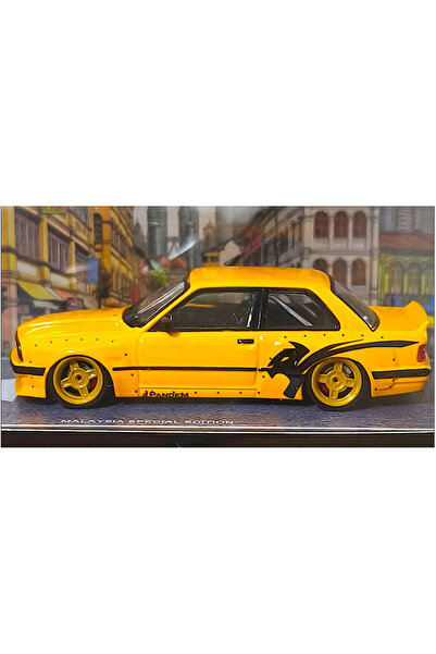 CM Model Malezya Fuar Özel Pandem BMW E30 1/64 Model araba