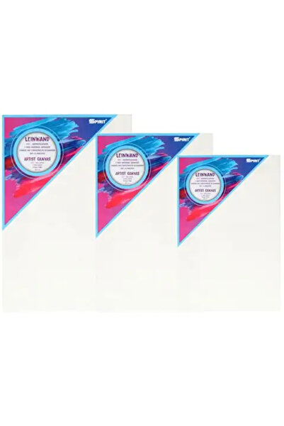 Spirit White painting canvas - Spirit, 24x 30cm