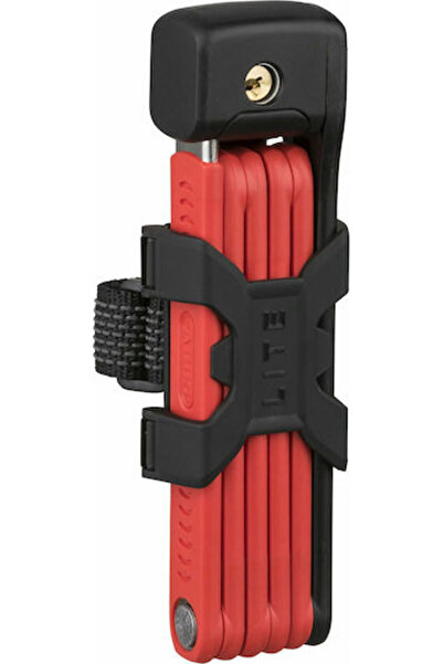 Abus Bordo Lite 6055K/85 RD SH Κόκκινη Αναδιπλούμενη Κλειδαριά Ποδηλάτου με Κ...