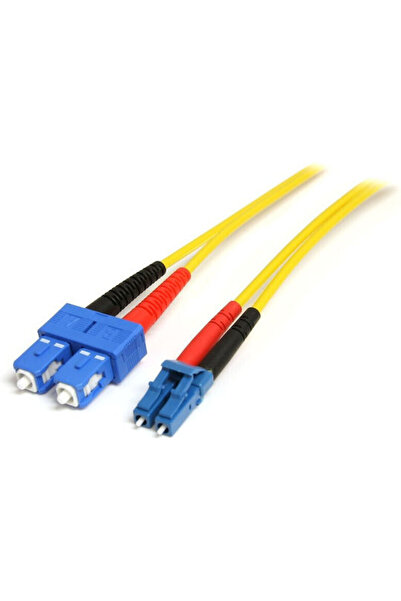 startech Καλώδιο Οπτικών Ινών LC-SC 10μ Κίτρινο Κωδικός: SMFIBLCSC10