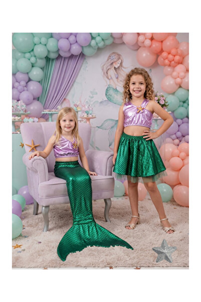 Tusi kids Deniz Kızı Kostümü