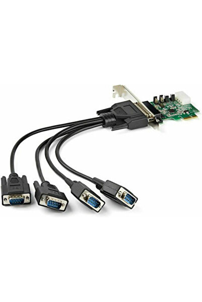 startech Κάρτα PCIe με 4 σειριακές θύρες RS232 DB9 Κωδικός: PEX4S953
