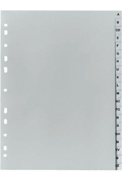 Herlitz Γραμμογραφημένα Σχολικά Τετράδια Α4 Γκρι 20 Τεμάχια