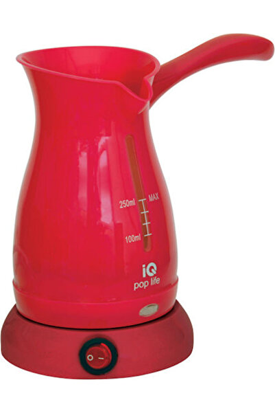 IQ Pop Life Ηλεκτρική Καφετιέρα Ελληνικού Καφέ 450W με χωρητικότητα 300ml Ροζ...