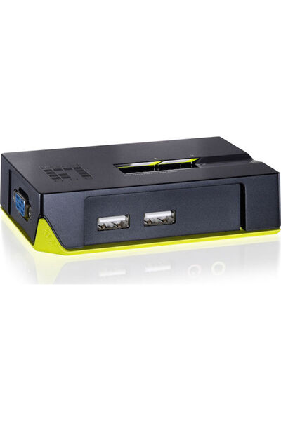 LEVEL ONE KVM-0222 Διακόπτης KVM και Δεδομένων με USB 2.0 / VGA