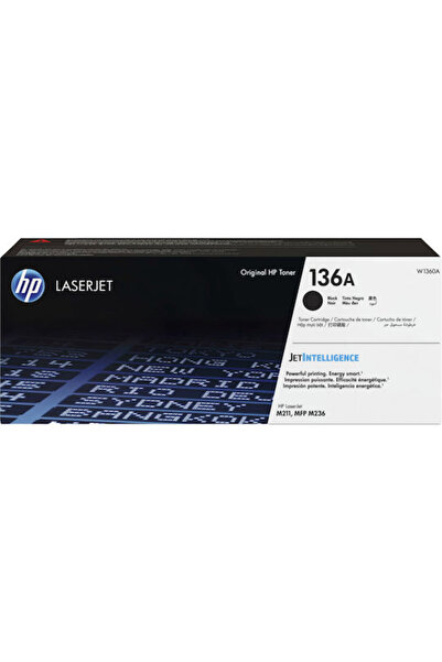 HP 136A Γνήσιο Τόνερ Εκτυπωτή Λέιζερ Μαύρο 1150 Σελίδες (W1360A)