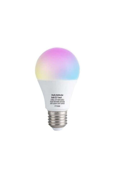 Shelly Έξυπνη λάμπα LED για ντουί E27 RGB