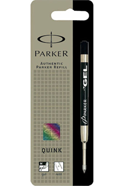Parker Quink Ανταλλακτικό Μελάνι για Στυλό Μεσαίο Μαύρο