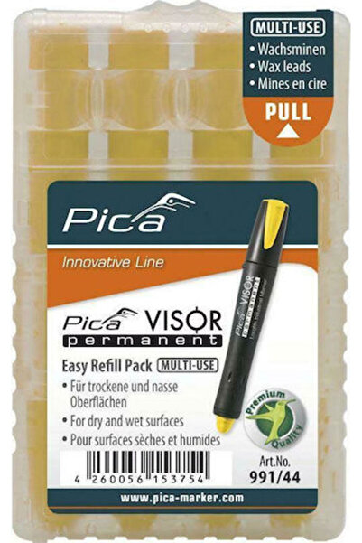 PİCA Visor 4 Ανταλλακτικά & Μελάνια Μαρκαδόρου Κίτρινο