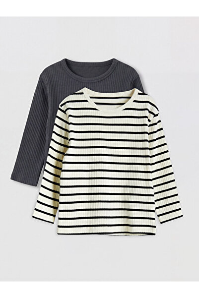 LC Waikiki I Zero Roba Collar Ribbed 2-Piece Baby Boy T-Shirt from Freezen Store
