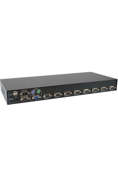 LEVEL ONE KVM-3208 Διακόπτης KVM και Δεδομένων με PS/2 USB VGA