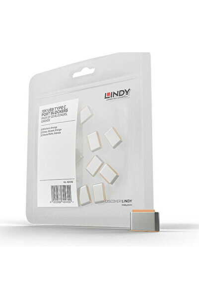 LİNDY Μπλοκαδόροι Θυρών USB Type C 10 τεμάχια 40440