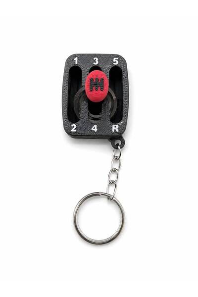 Generic Brand Breloc cu design de cutie de viteze manuală cu 5 trepte – Acces...
