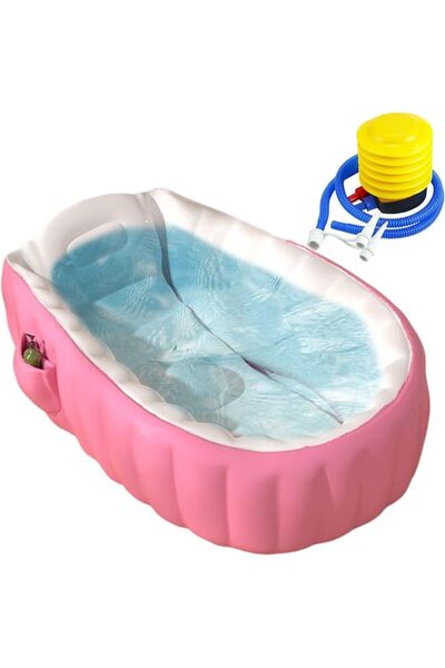 Generic Travel Bath Tub for Infant Non-Slip Portable Foldable Shower 2+ Years...