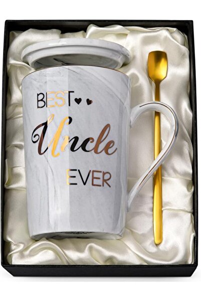 GENERAL Teacher Appreciation Gifts for Women, 14oz Pink Marble Ceramic Gold P...