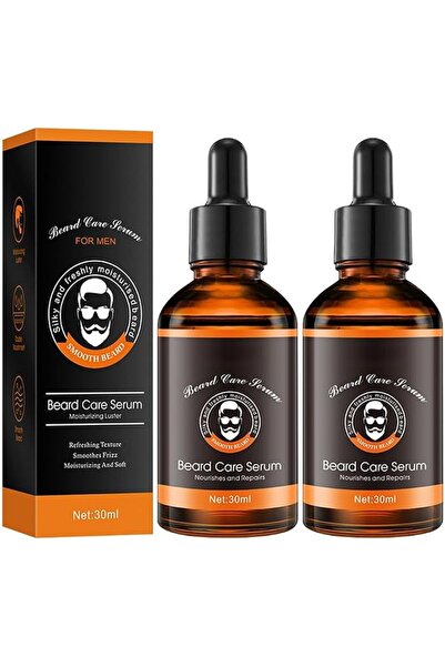 Yelajoy 2 Pcs Beard Serum for Men(30ml),Moisturizing Softening Smoothing Bear...