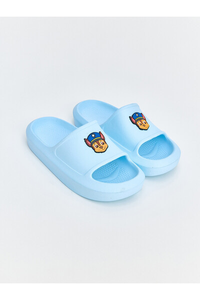 LC Waikiki Two mt shop quality paw patrol printed thick soled boys' slippers