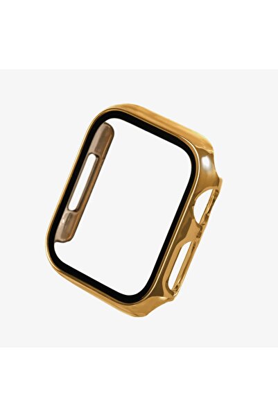 Quse Shiny Chrome Look Apple Watch Series 9/8/7 45mm Case and Screen Protecto...