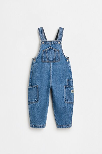 LEFTIES Kargo denim tulum