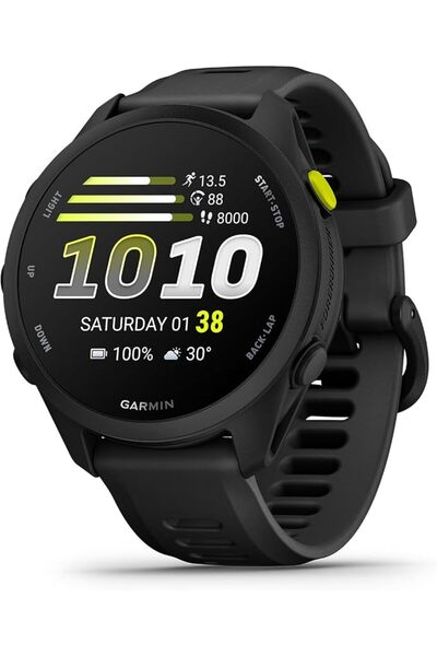 Garmin Forerunner 170 Music, GPS Running Smartwatch, Advanced Training Metric...