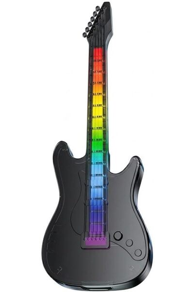 SYOSI Guitar Shape Car Air Vent Fragrance Diffuser with RGB Lighting, Color C...