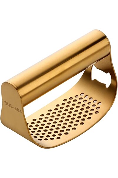 Generic Multifunction Kitchen Gadget Garlic Press Stainless Steel Manual Ging...